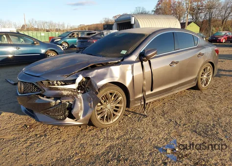 2022 Acura Ilx Premium A-Spec Packages/Technology A-Spec Packages из США, поврежденный, VIN 19UDE2F85NA007539